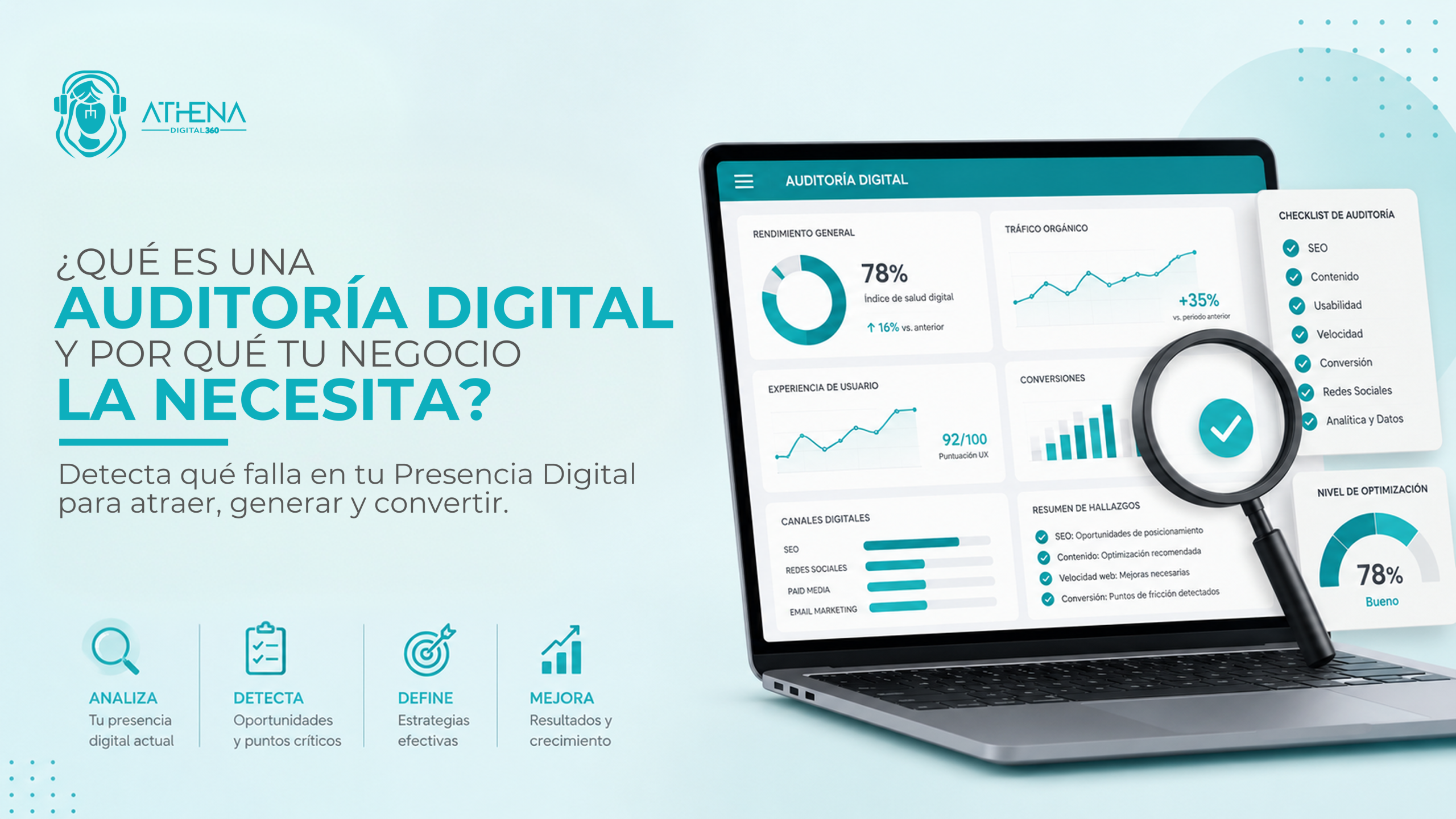 ¿Quieres saber qué está fallando en tu presencia digital?